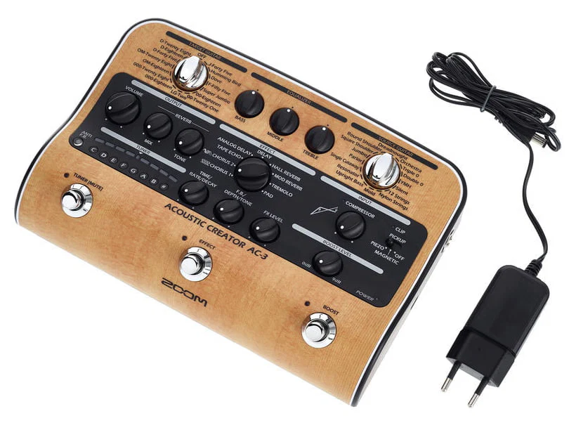 ZOOM AC3 ACOUSTIC CREATOR PEDALERA MULTIEFECTOS GUITARRA ACUSTICA - Image 15