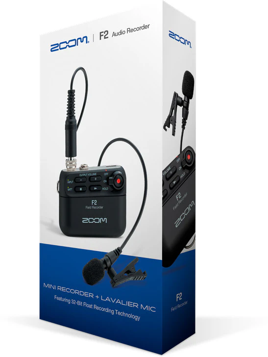 ZOOM F2B GRABADOR DE CAMPO PORTATIL CON MICROFONO LAVALIER NEGRO - Image 5