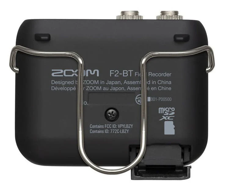ZOOM F2BTB GRABADOR DE CAMPO PORTATIL CON BLUETOOTH Y MICROFONO LAVALIER NEGRO - Image 4