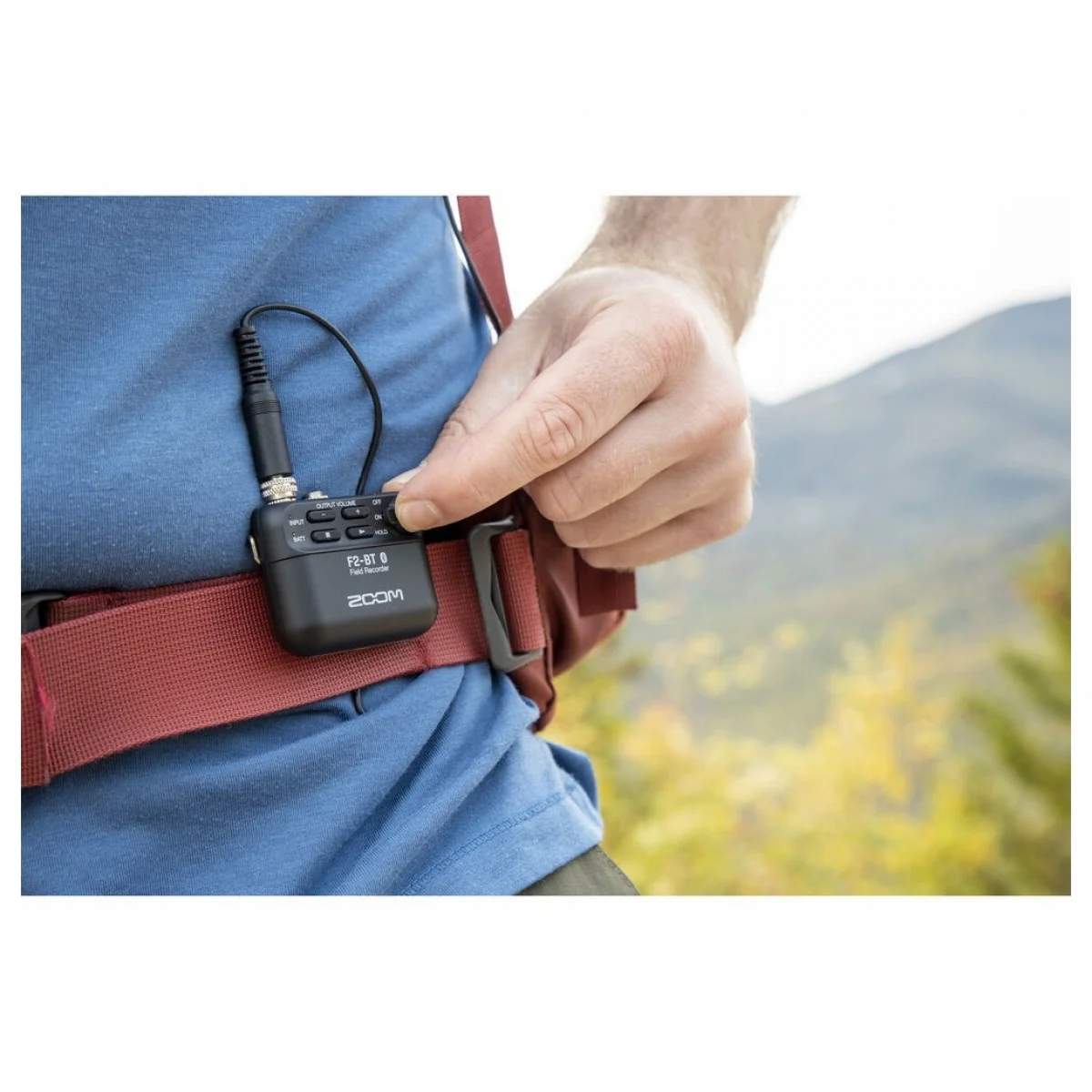 ZOOM F2BTB GRABADOR DE CAMPO PORTATIL CON BLUETOOTH Y MICROFONO LAVALIER NEGRO - Image 9