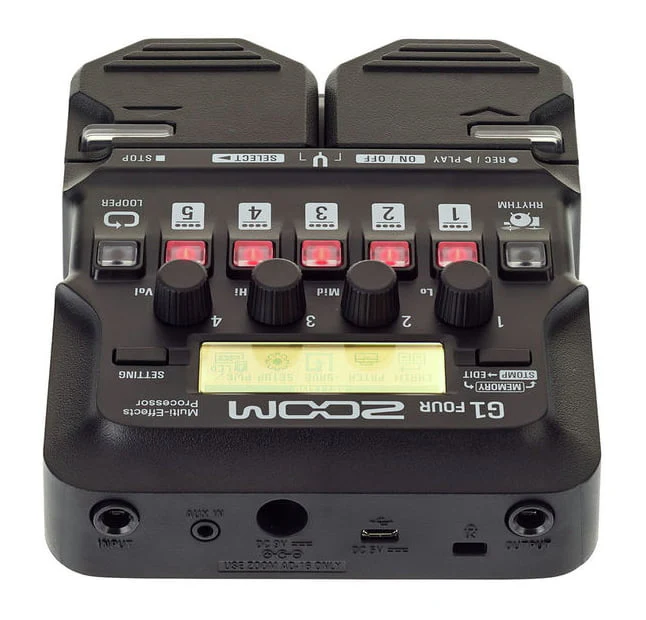 ZOOM G1 FOUR PEDALERA MULTIEFECTOS GUITARRA - Image 4