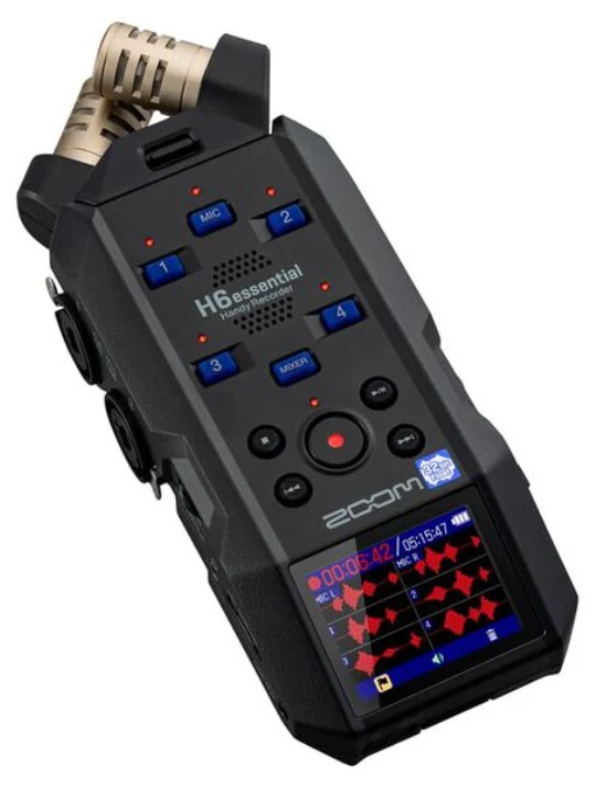 ZOOM H6E ESSENTIAL GRABADOR PORTATIL DIGITAL 6 PISTAS - Image 2