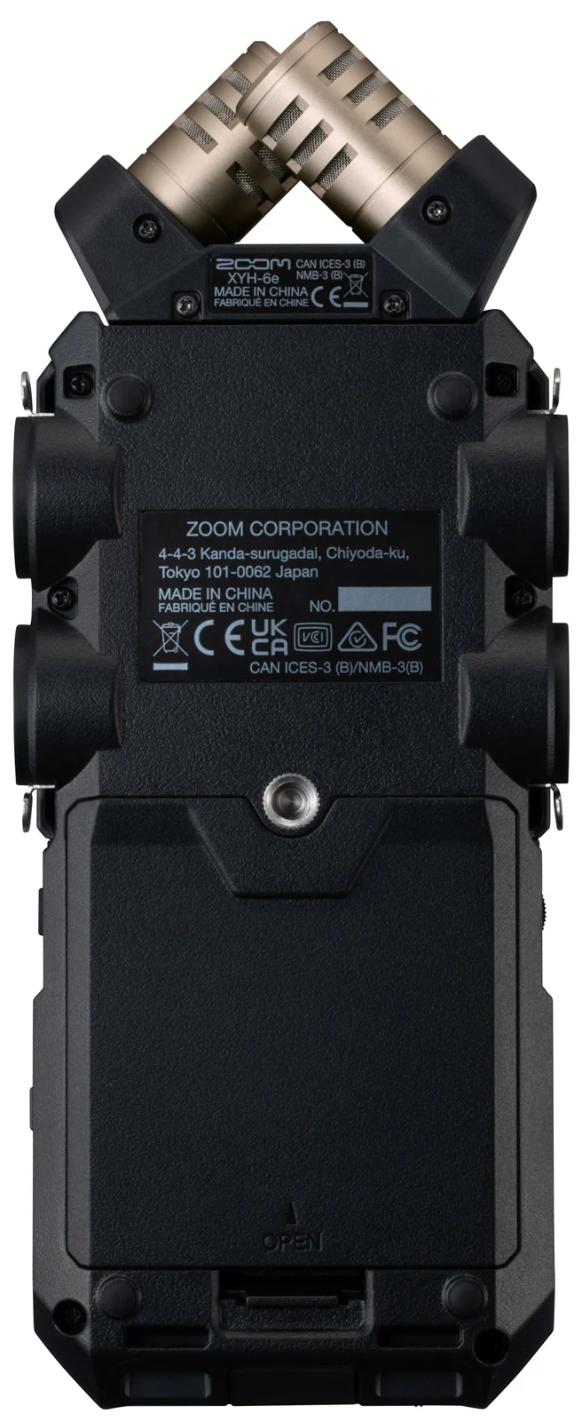 ZOOM H6E ESSENTIAL GRABADOR PORTATIL DIGITAL 6 PISTAS - Image 6