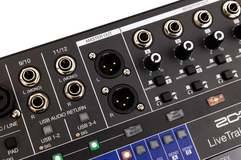 ZOOM L12 NEXT LIVETRAK MESA DE MEZCLAS - Image 3