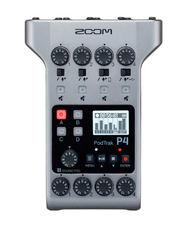 ZOOM P4 PODTRAK GRABADOR PORTATIL PARA PODCAST